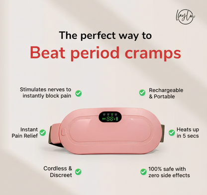 Period Cramp Comfort Heating Pad & Massager